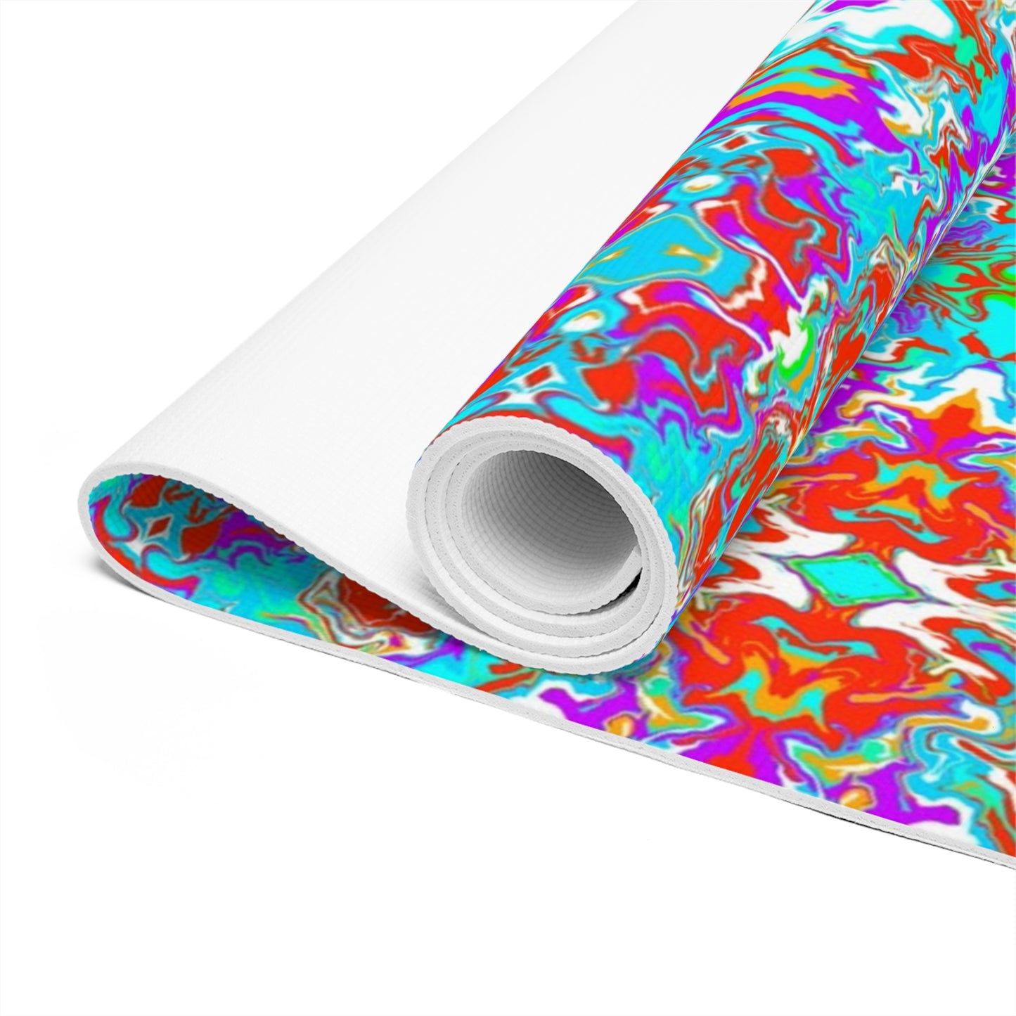 Boho Summer Garden Foam Yoga Mat