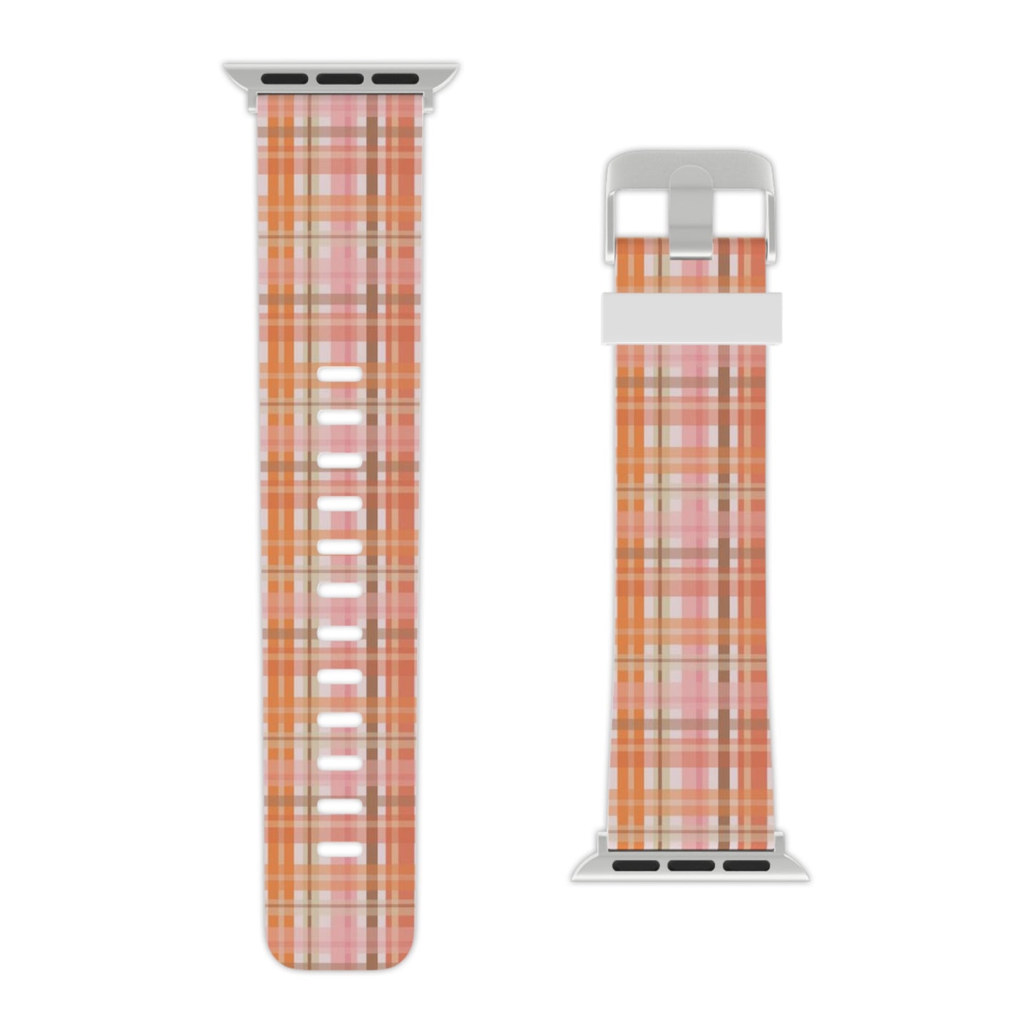 Soft Autumn Plaid Watch Band for Apple Watch