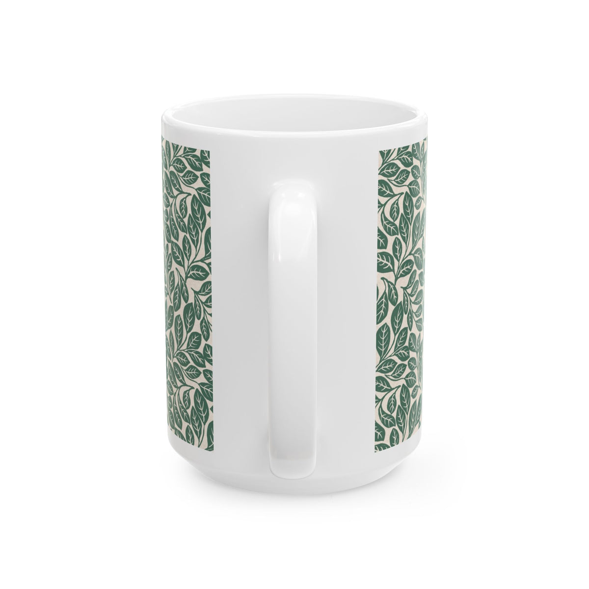 Sassafras Leaves Ceramic Mug 11oz & 15oz
