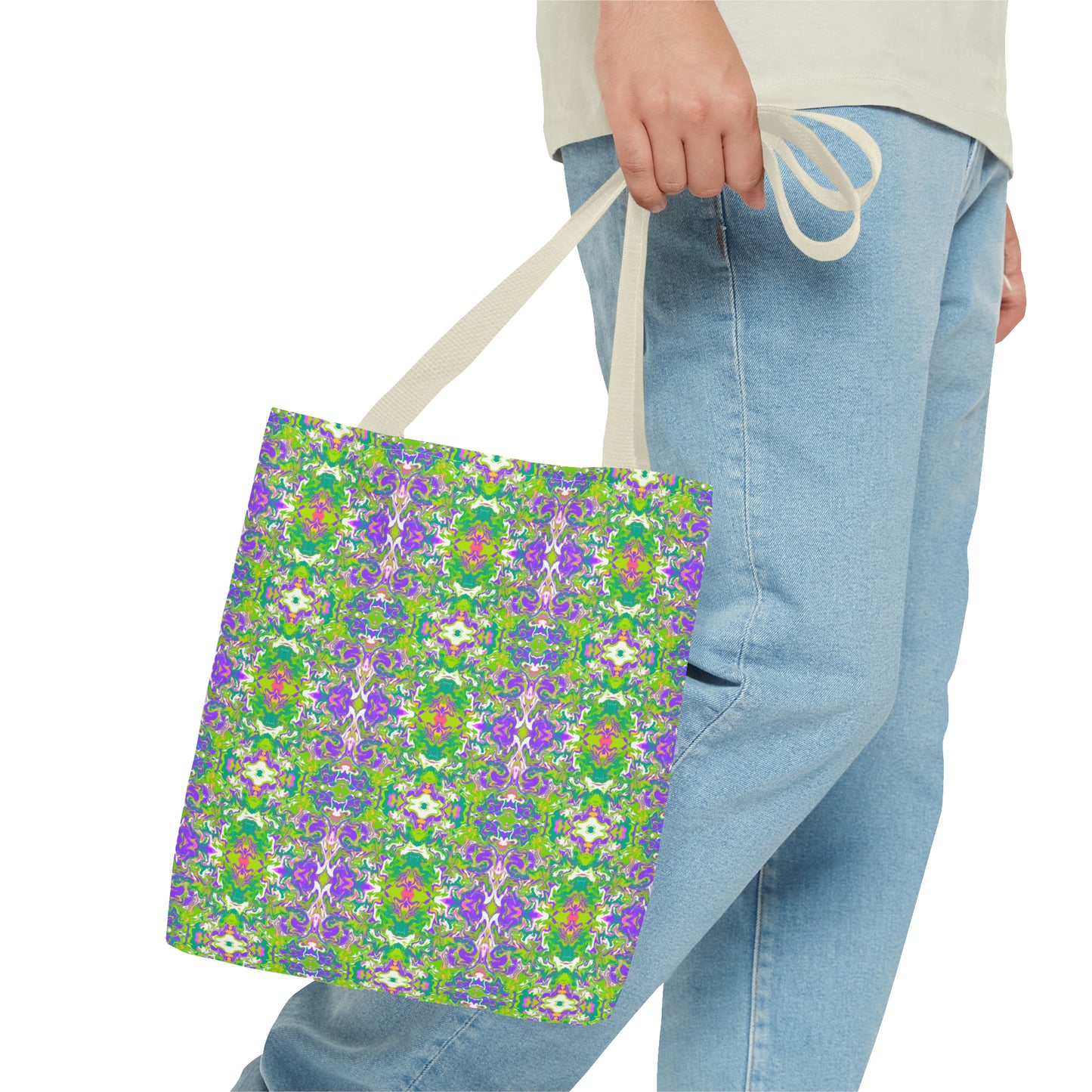 Boho Spring Garden Tote Bag