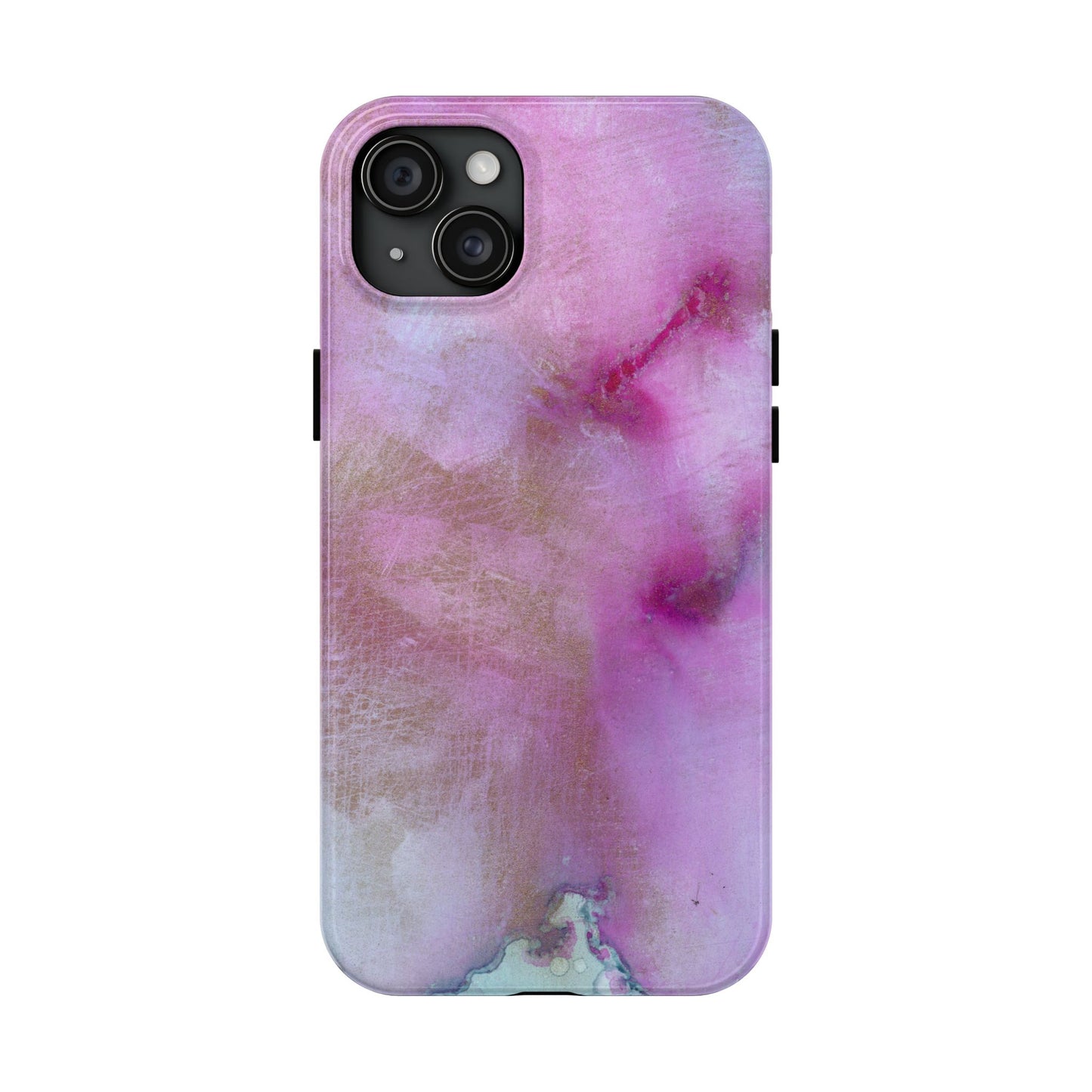 Abstract Soft Pinks Tough Phone Cases