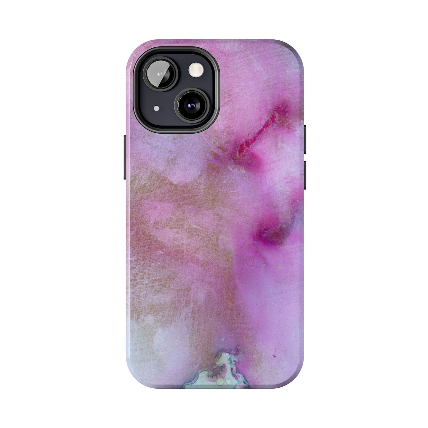 Abstract Soft Pinks Tough Phone Cases