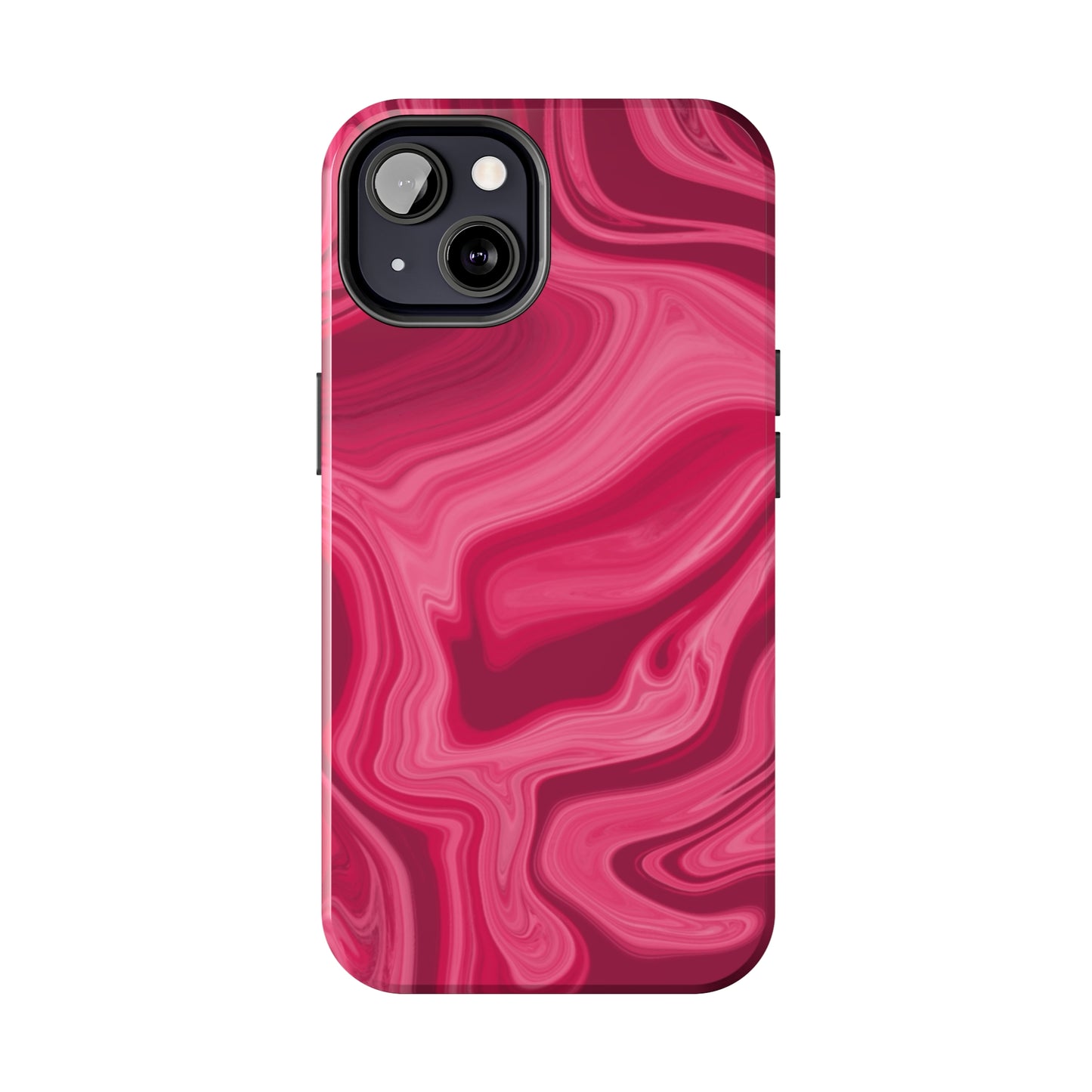 Rosy Swirls Tough Phone Cases