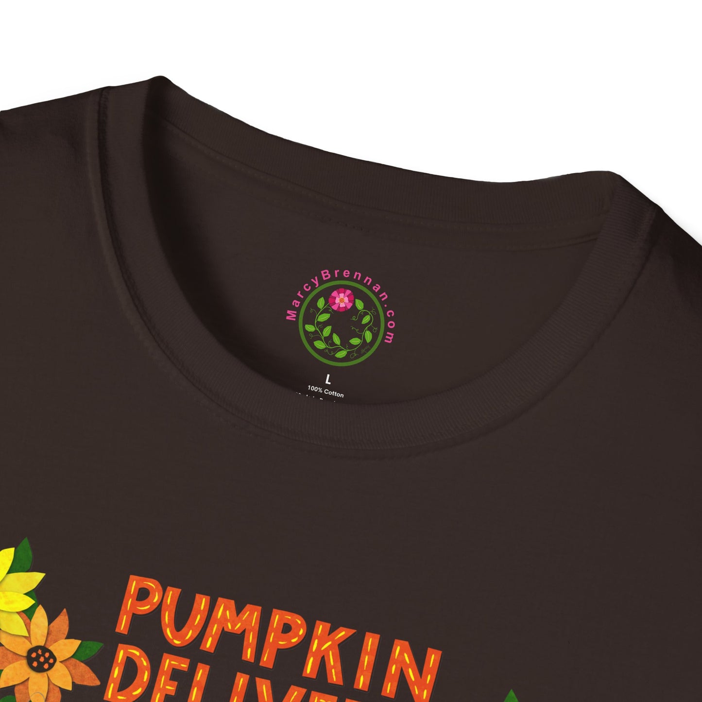 Pumpkin Delivery Collage Collage Softstyle T-Shirt