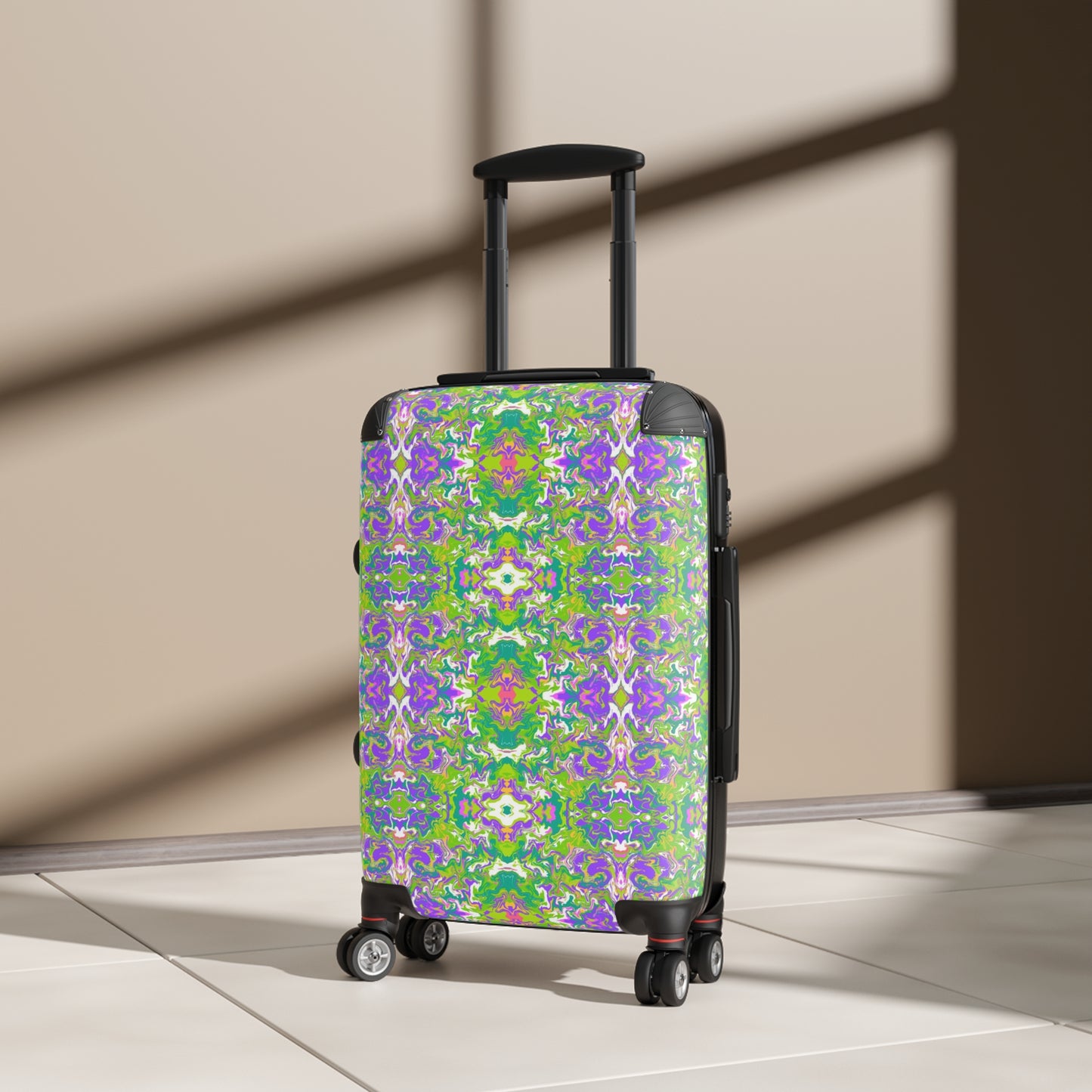 Boho Spring Garden Hardside Spinner Suitcase