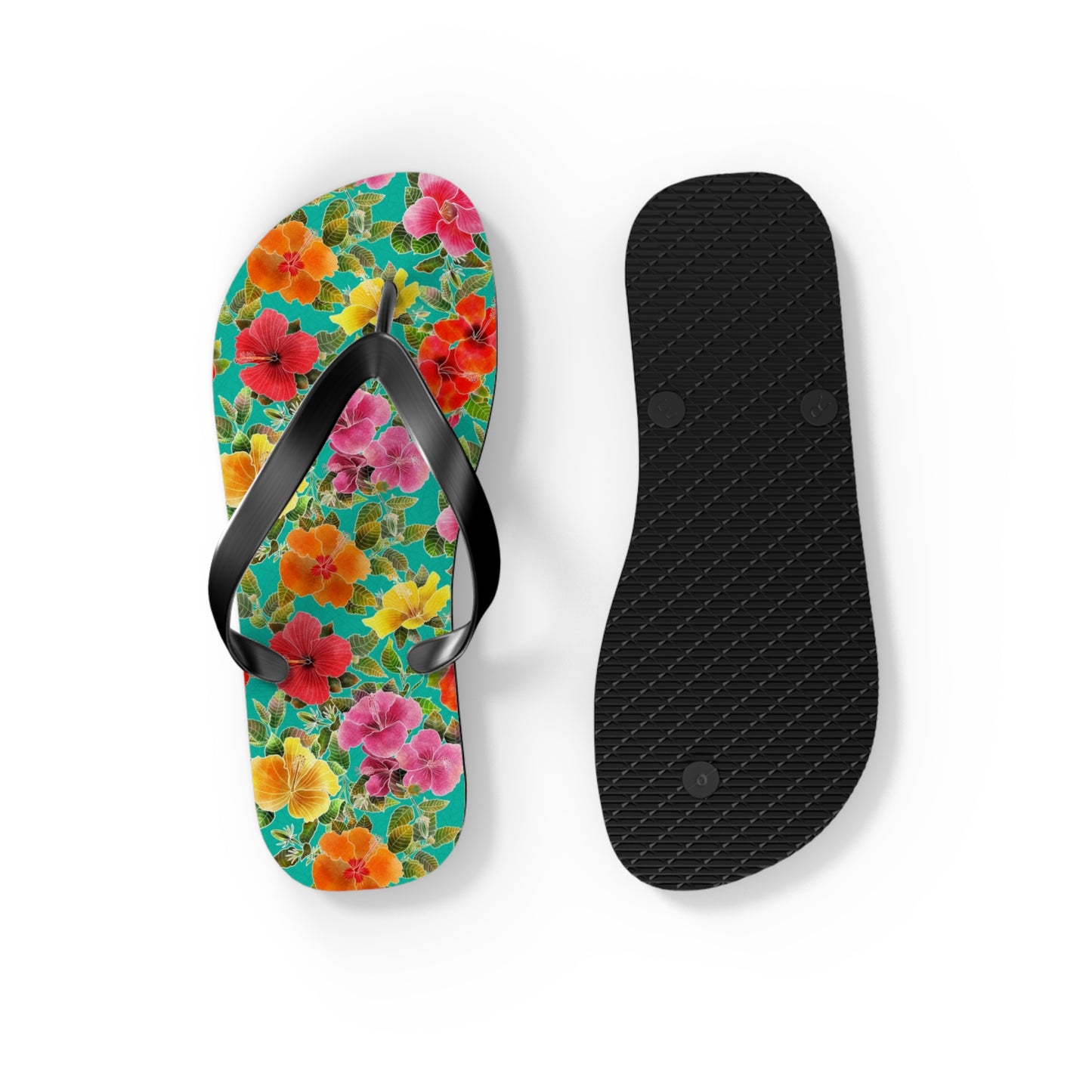 Hibiscus Garden Flip Flops