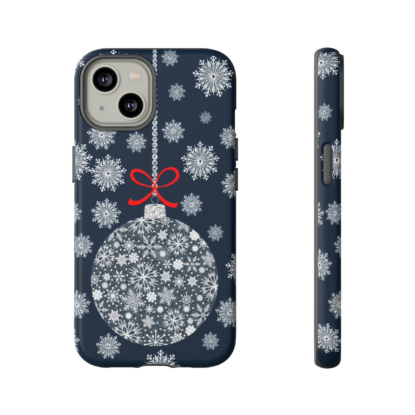 Sparkly Snowflake Bauble Tough Cases - Snowflake Bauble phone case