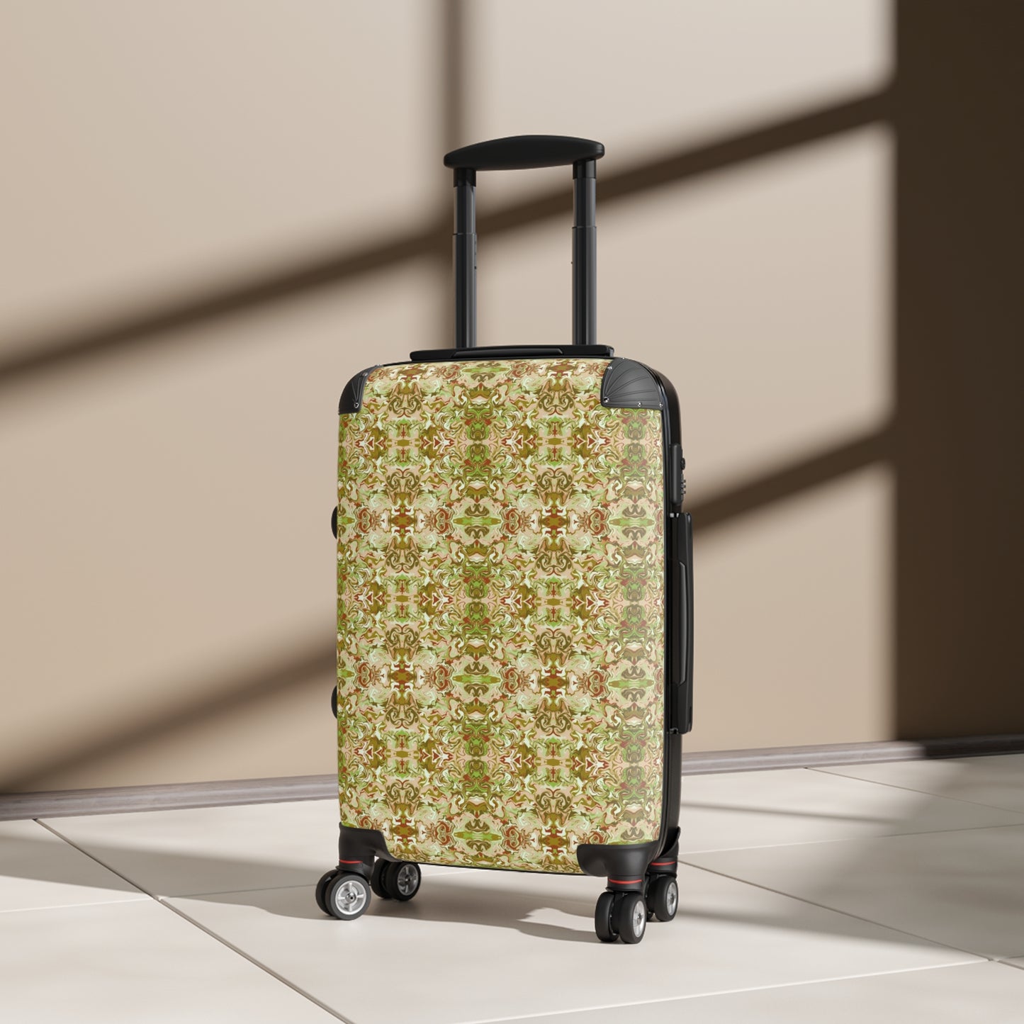 Boho Tea Garden Hardside Spinner Suitcase