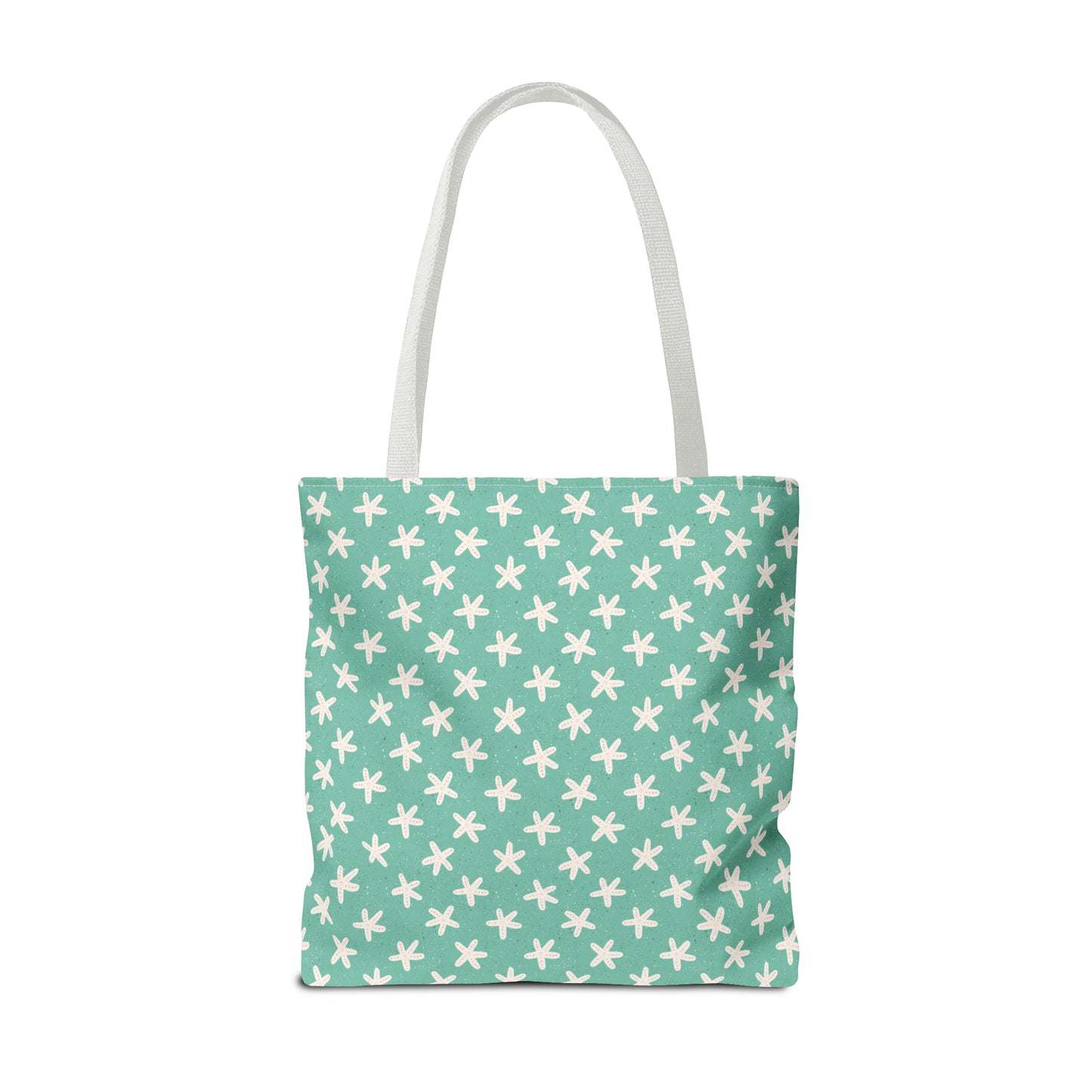 Starfish on Sea Green Tote Bag