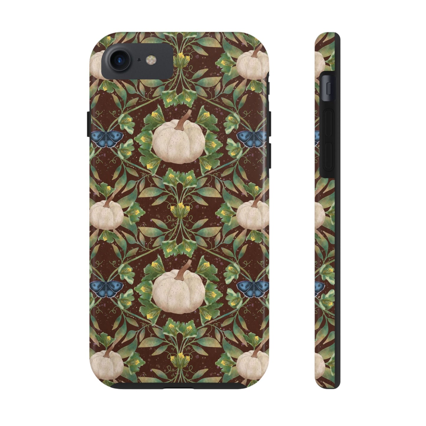 White Pumpkins Tough Phone Cases