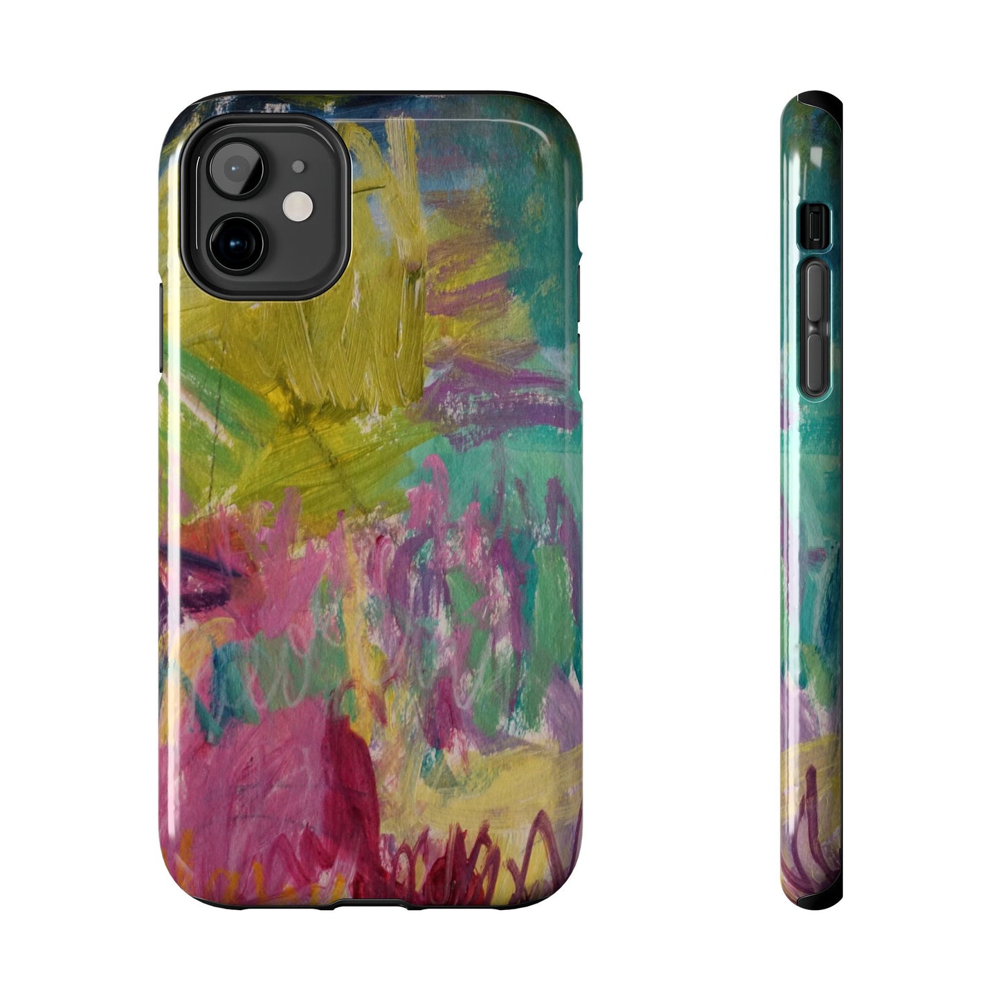 Abstract Pastel Tough Phone Cases