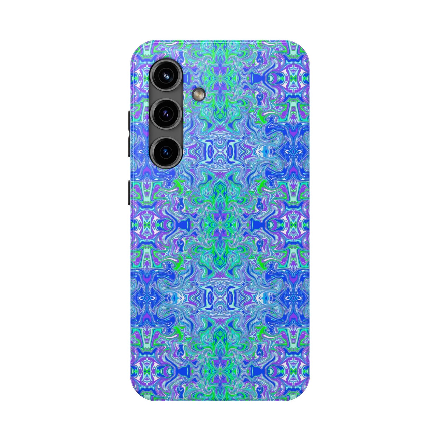 Boho Lavender Garden Tough Phone Cases