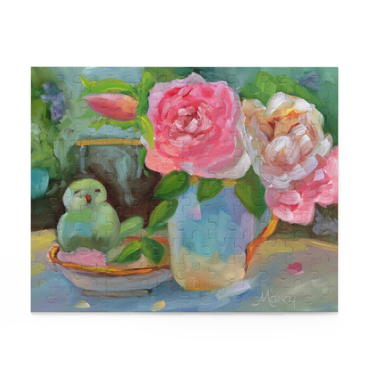 Cuppa Roses Puzzle (120, 252, 500-Piece)