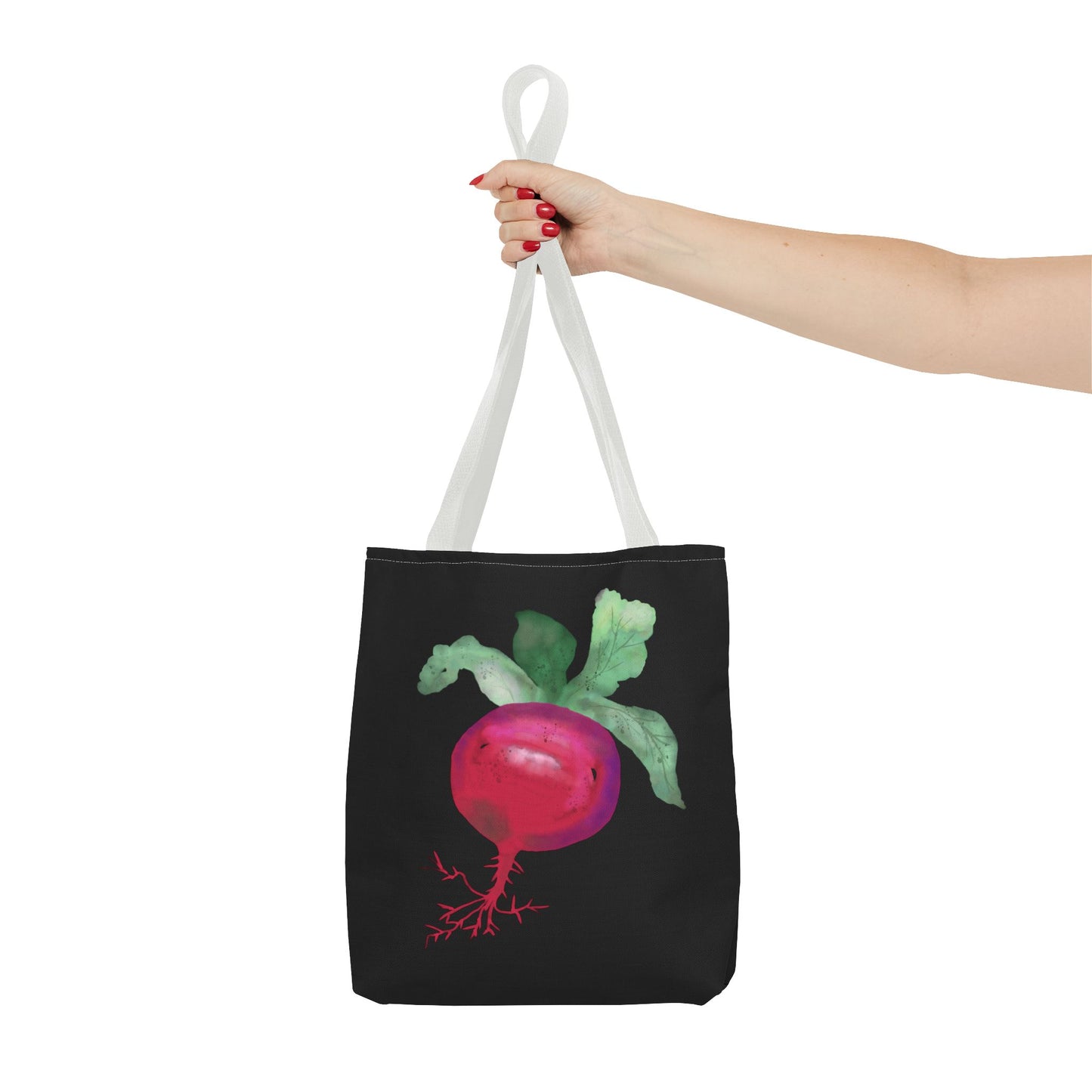 Radish Watercolor Painting Tote Bag