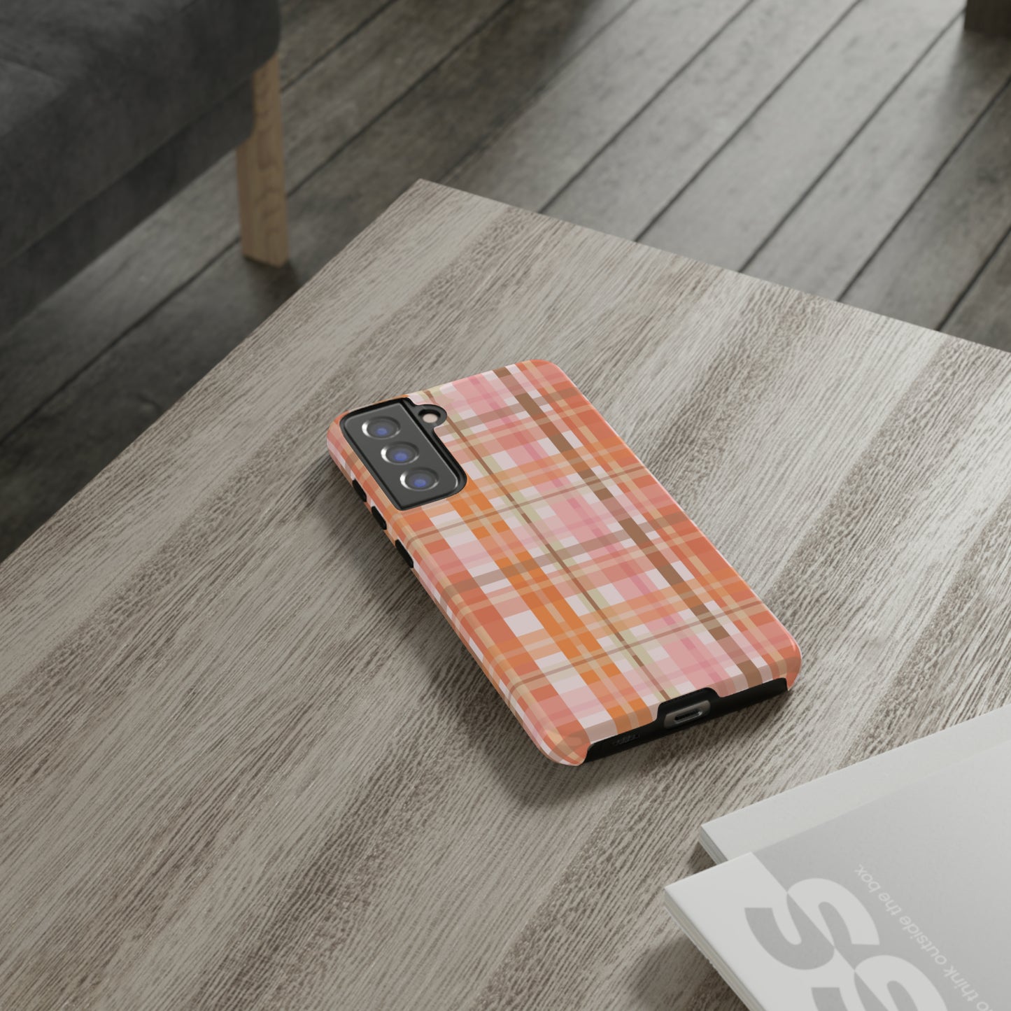 Soft Autumn Plaid Tough Cases