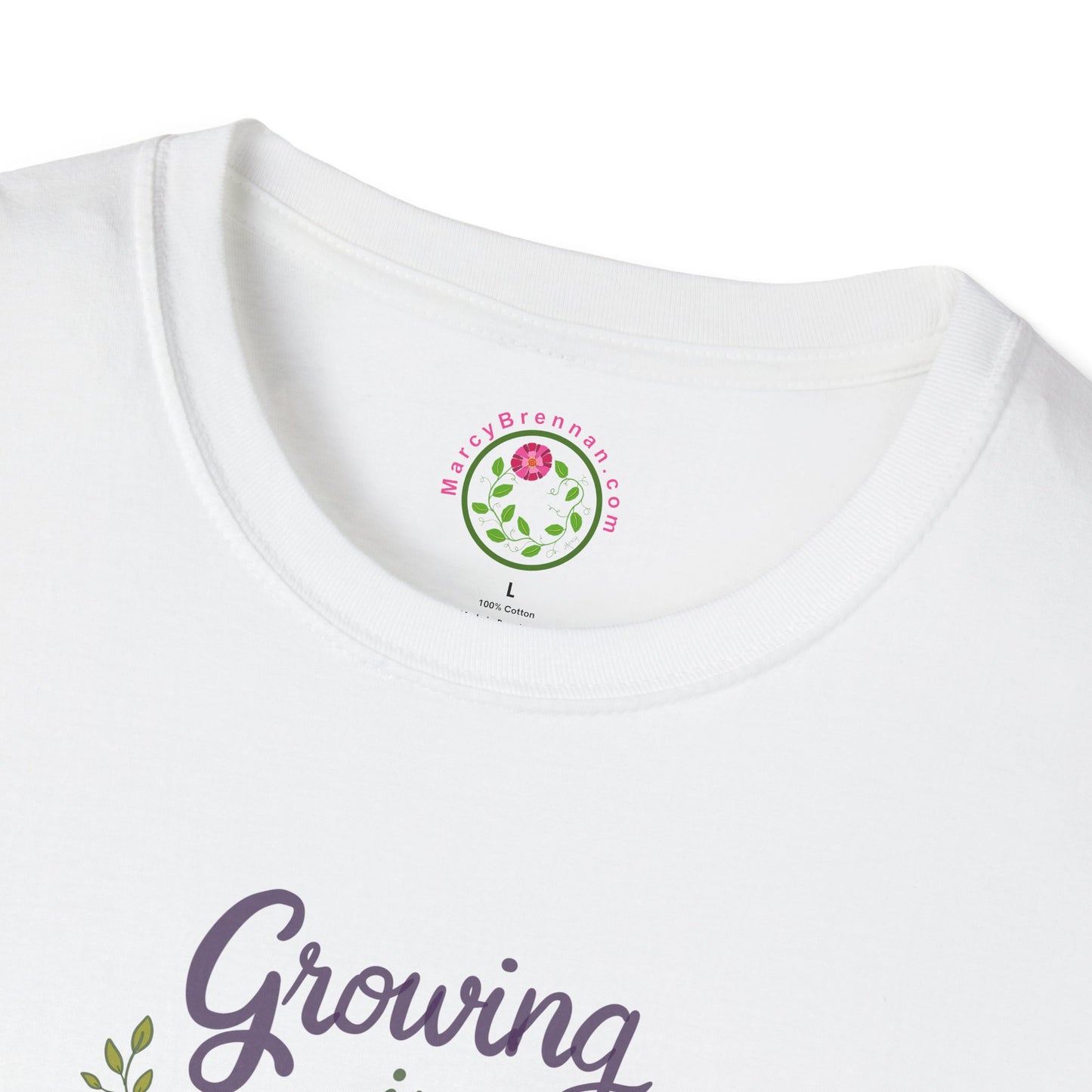 Growing in Grace Plant T-Shirt — Floral Monstera Graphic Tee
