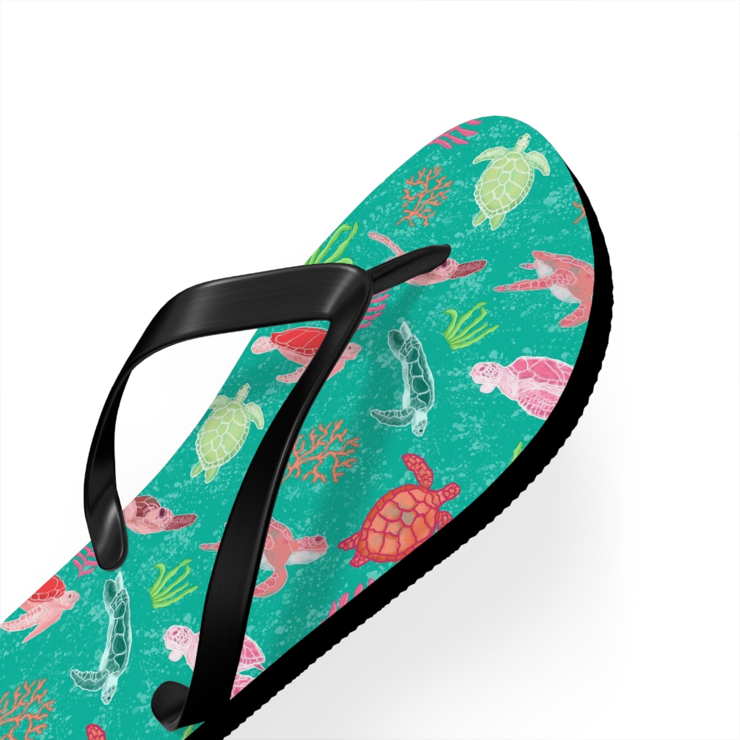 Sea Turtles Flip Flops