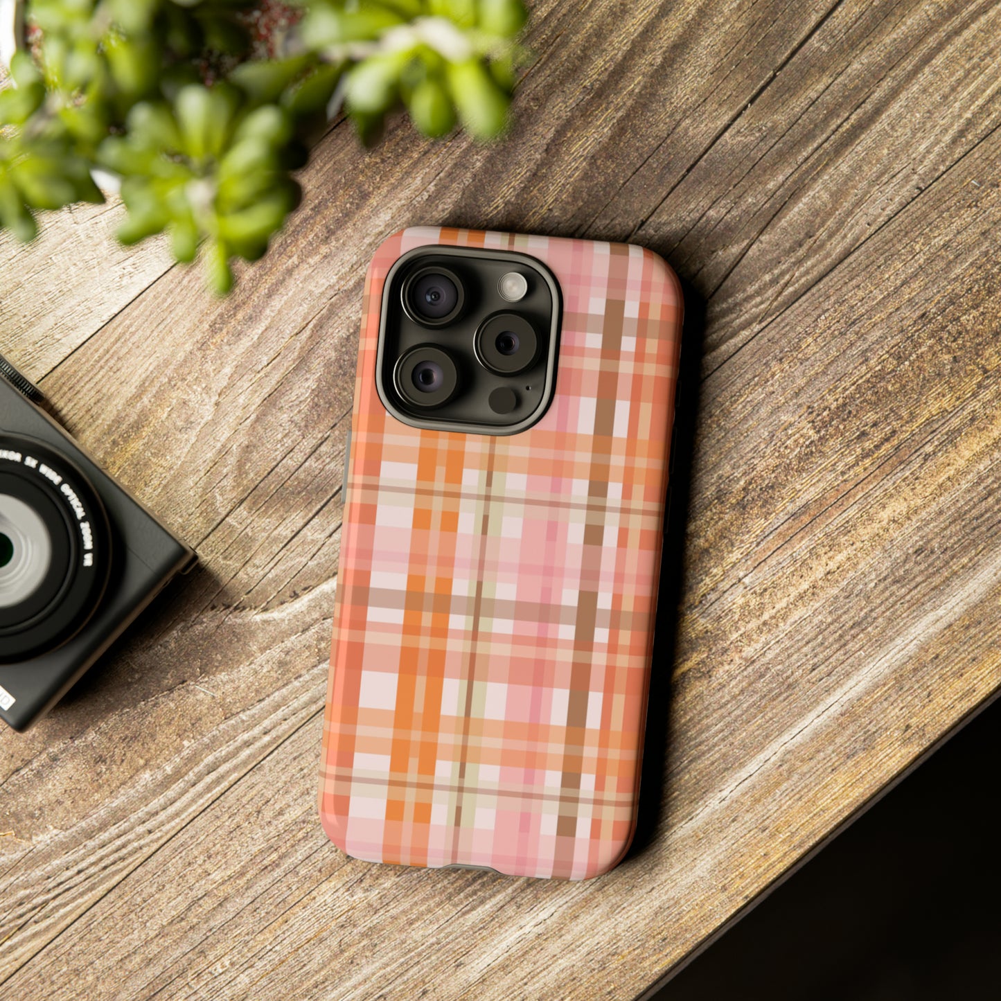 Soft Autumn Plaid Tough Cases