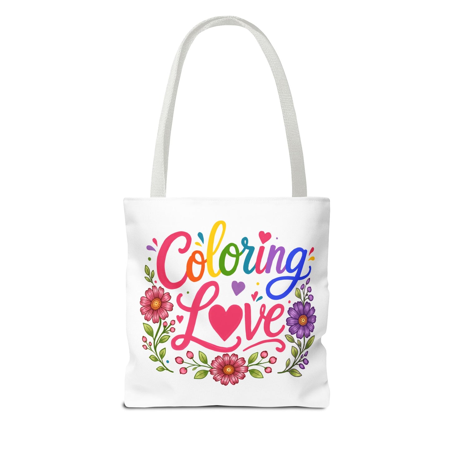 Coloring Love Tote Bag