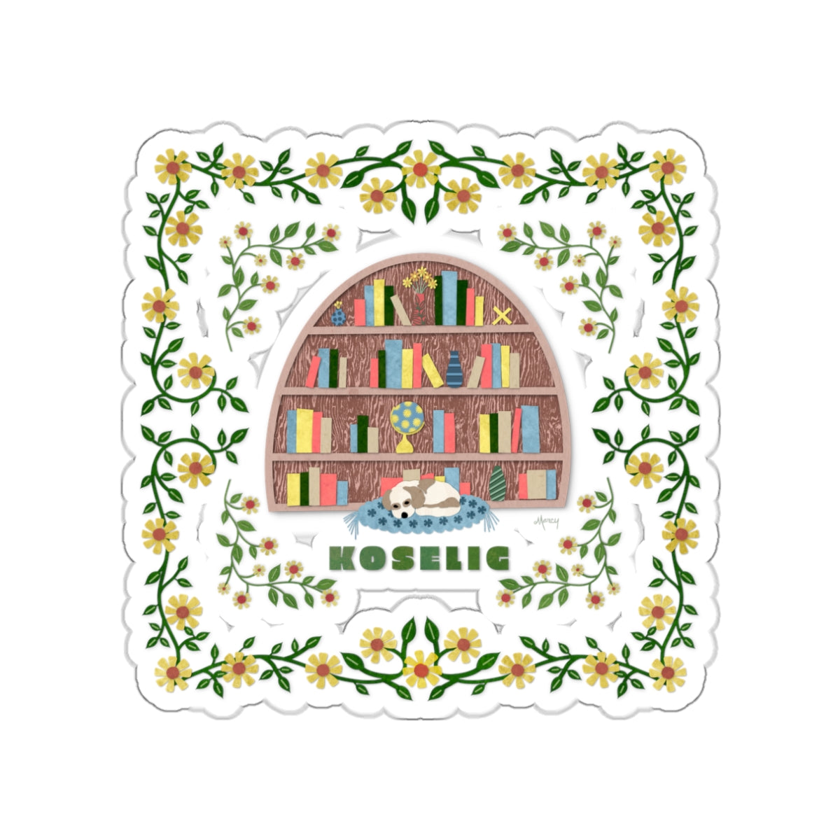 Koselig Die Cut Sticker