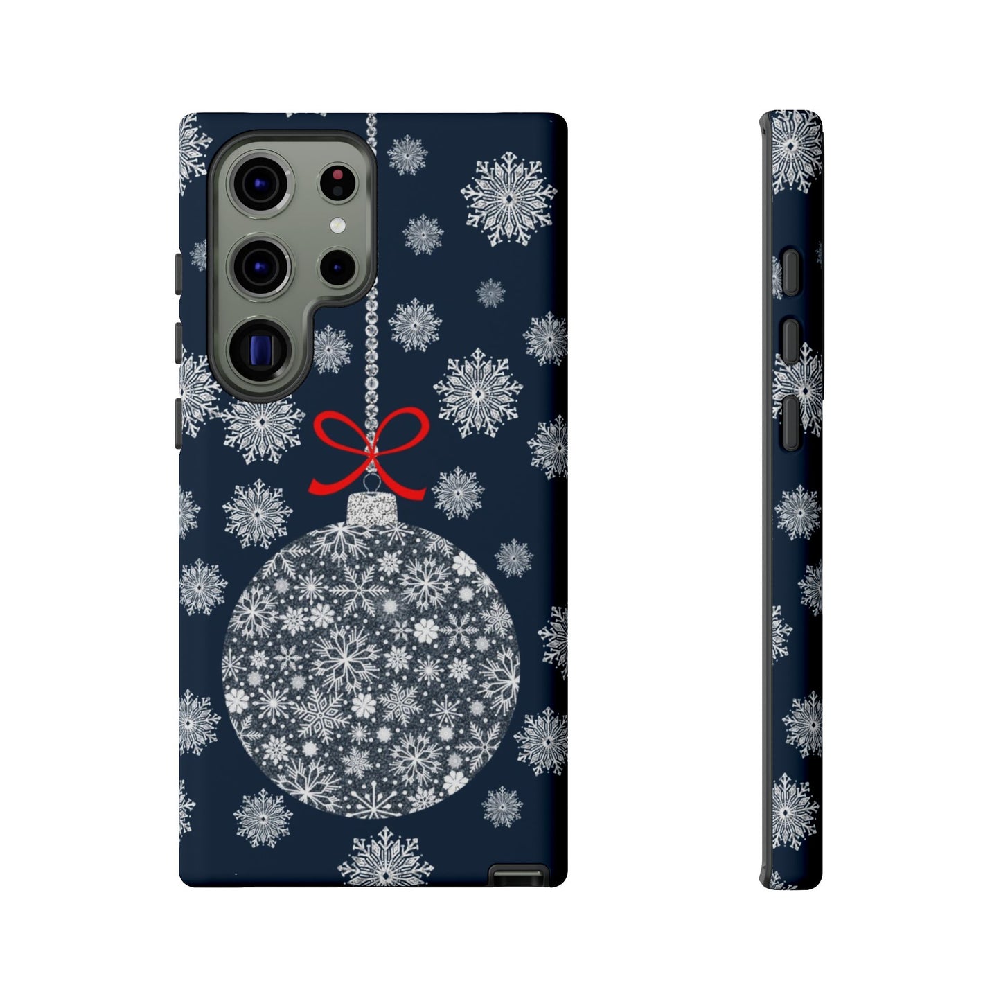 Sparkly Snowflake Bauble Tough Cases - Snowflake Bauble phone case