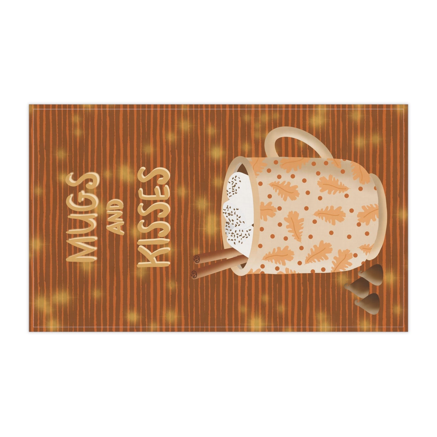 Hot Cocoa Cozy Fall Mug Kitchen Towel