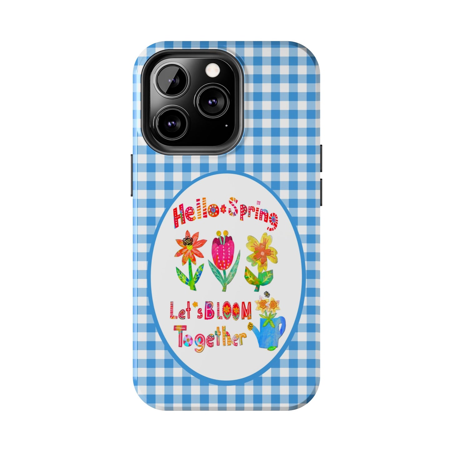 Hello Spring Collage Tough Phone Cases