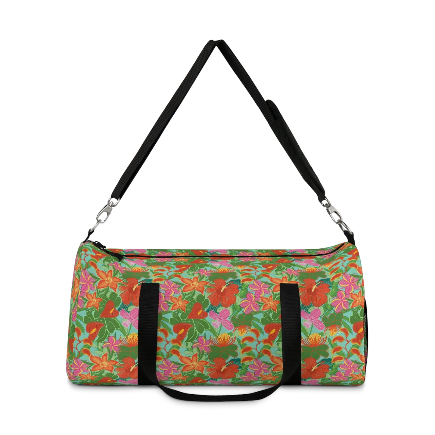 Topical Flowers Duffel Bag