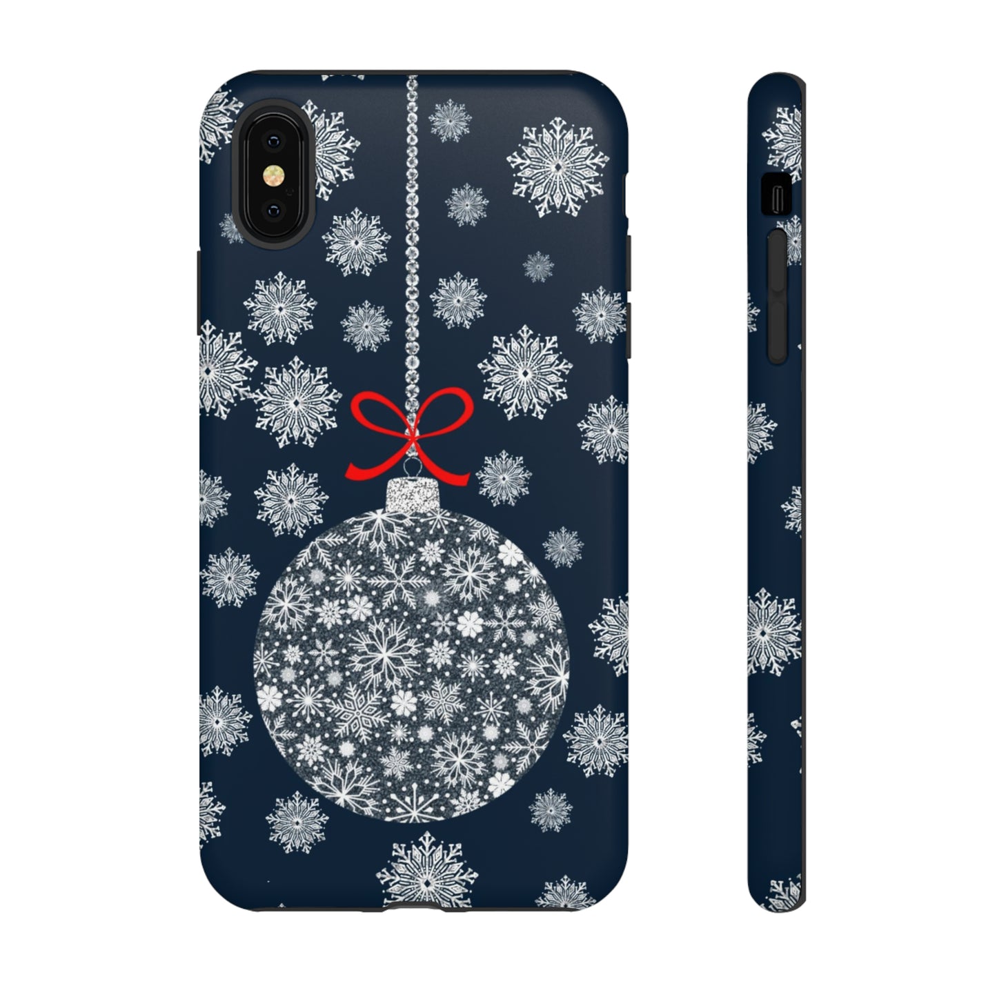 Sparkly Snowflake Bauble Tough Cases - Snowflake Bauble phone case