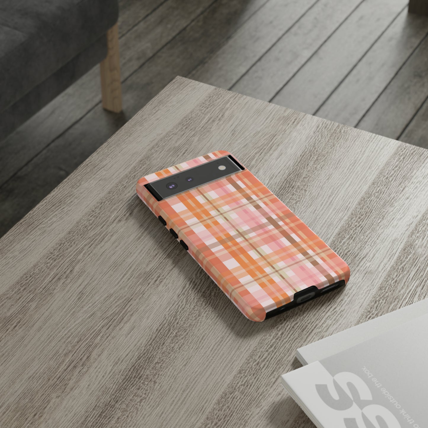 Soft Autumn Plaid Tough Cases