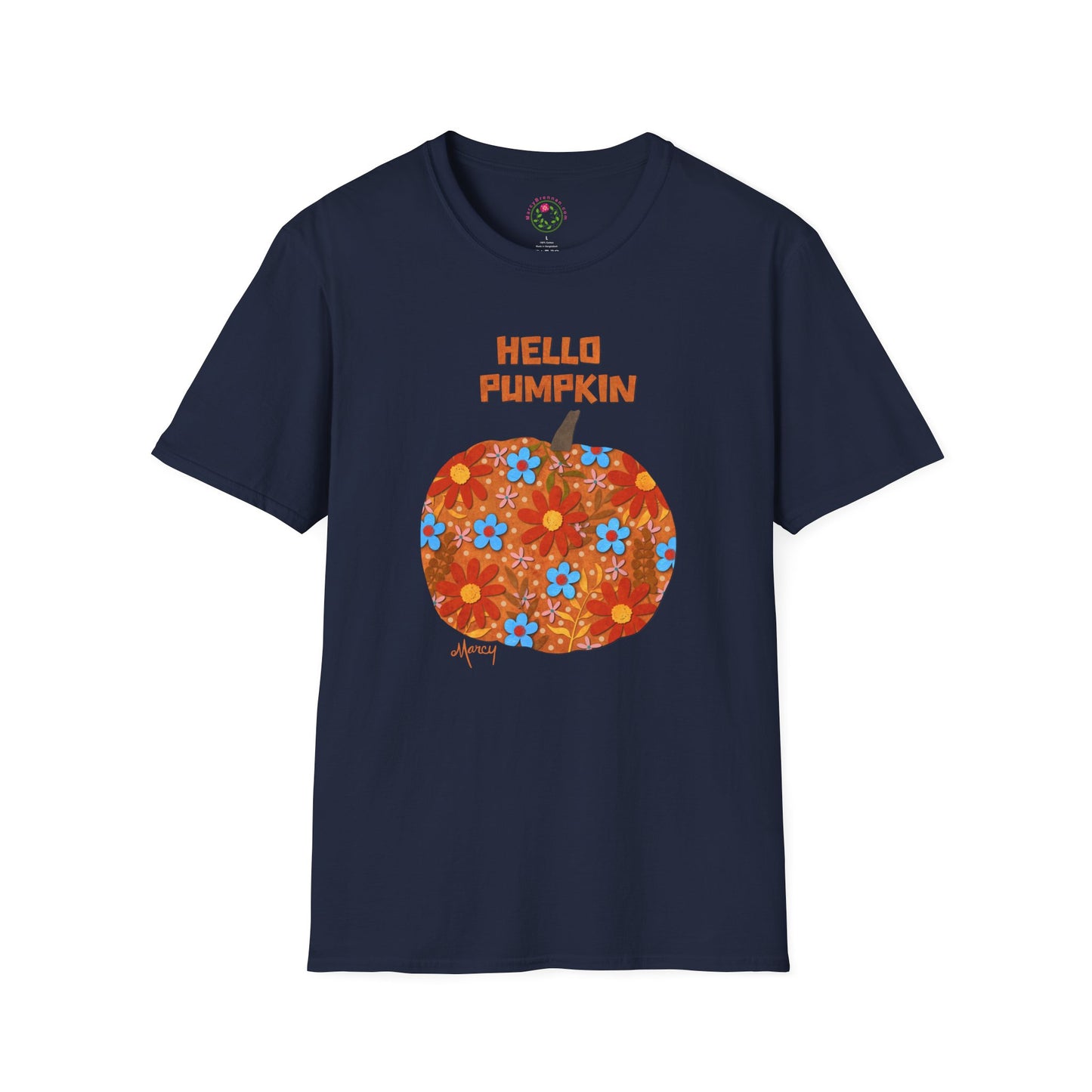 Hello Pumpkin Collage Softstyle T-Shirt