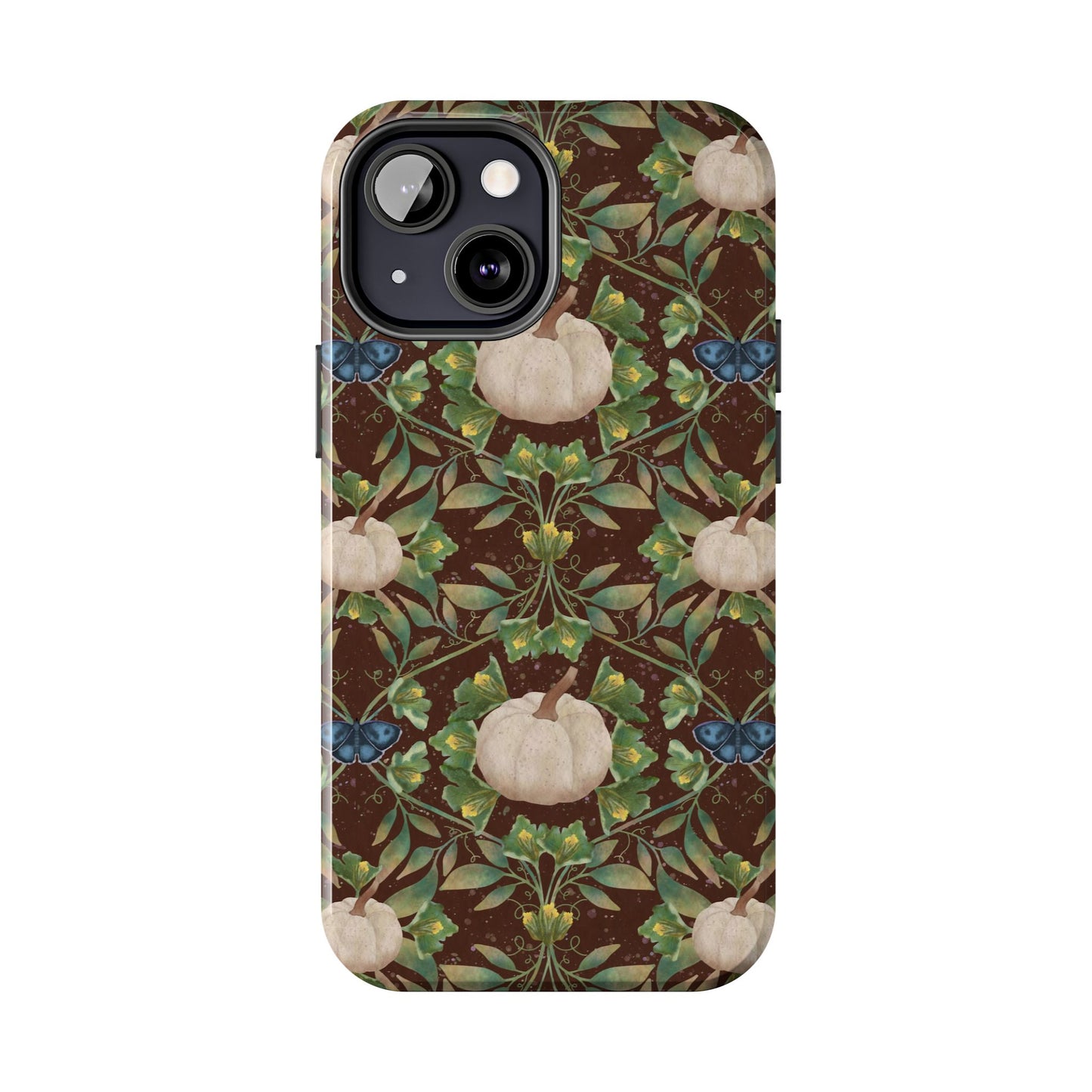 White Pumpkins Tough Phone Cases