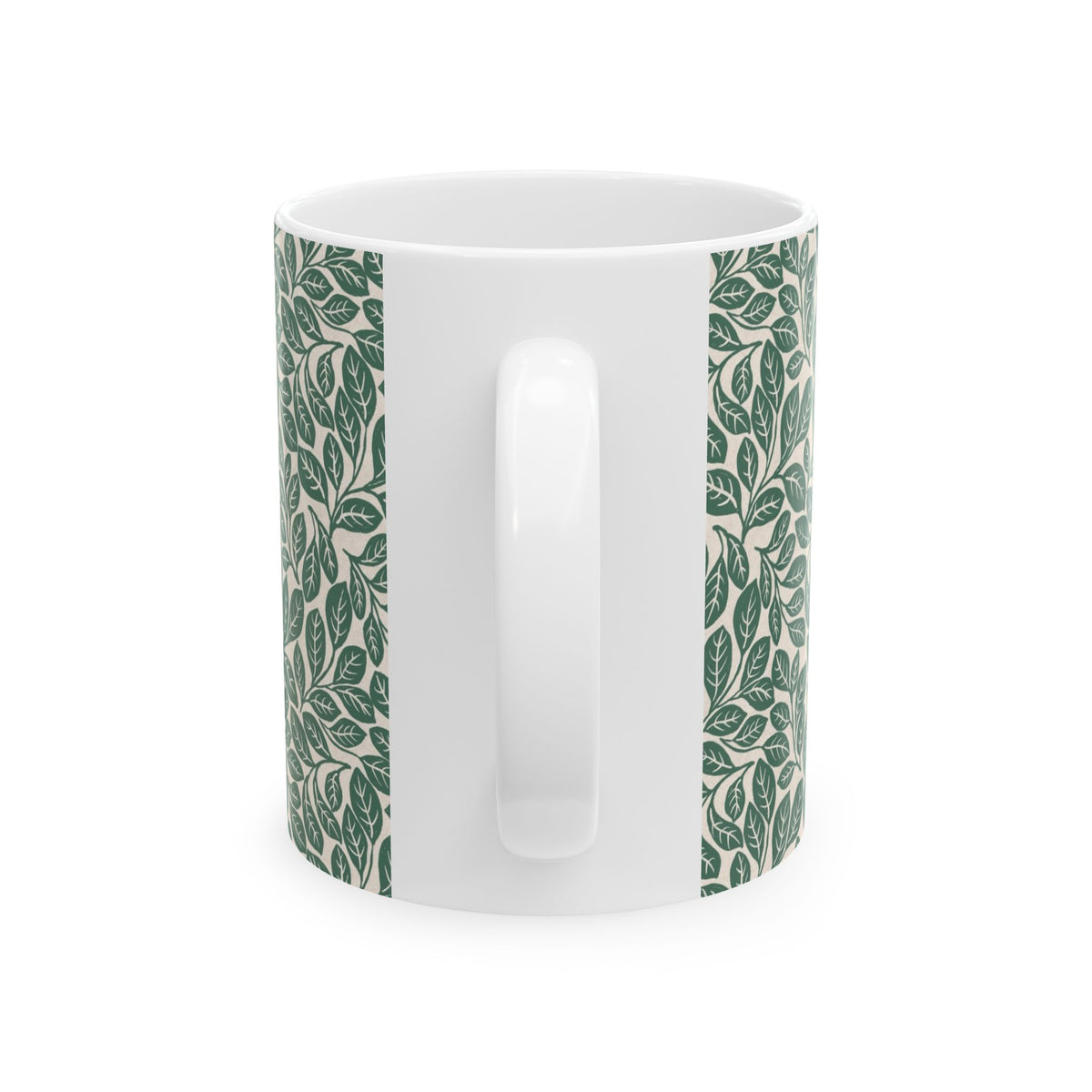 Sassafras Leaves Ceramic Mug 11oz & 15oz