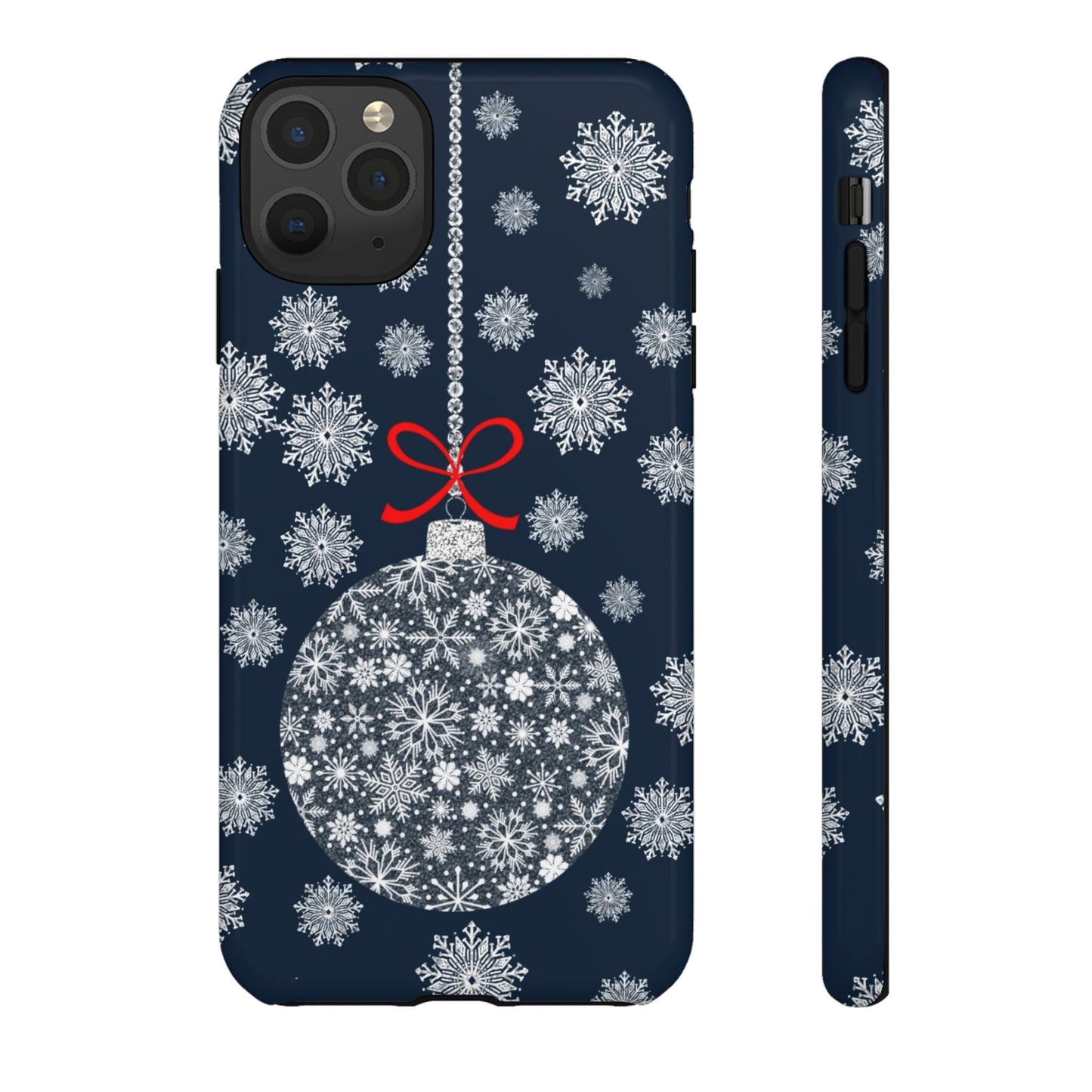 Sparkly Snowflake Bauble Tough Cases - Snowflake Bauble phone case