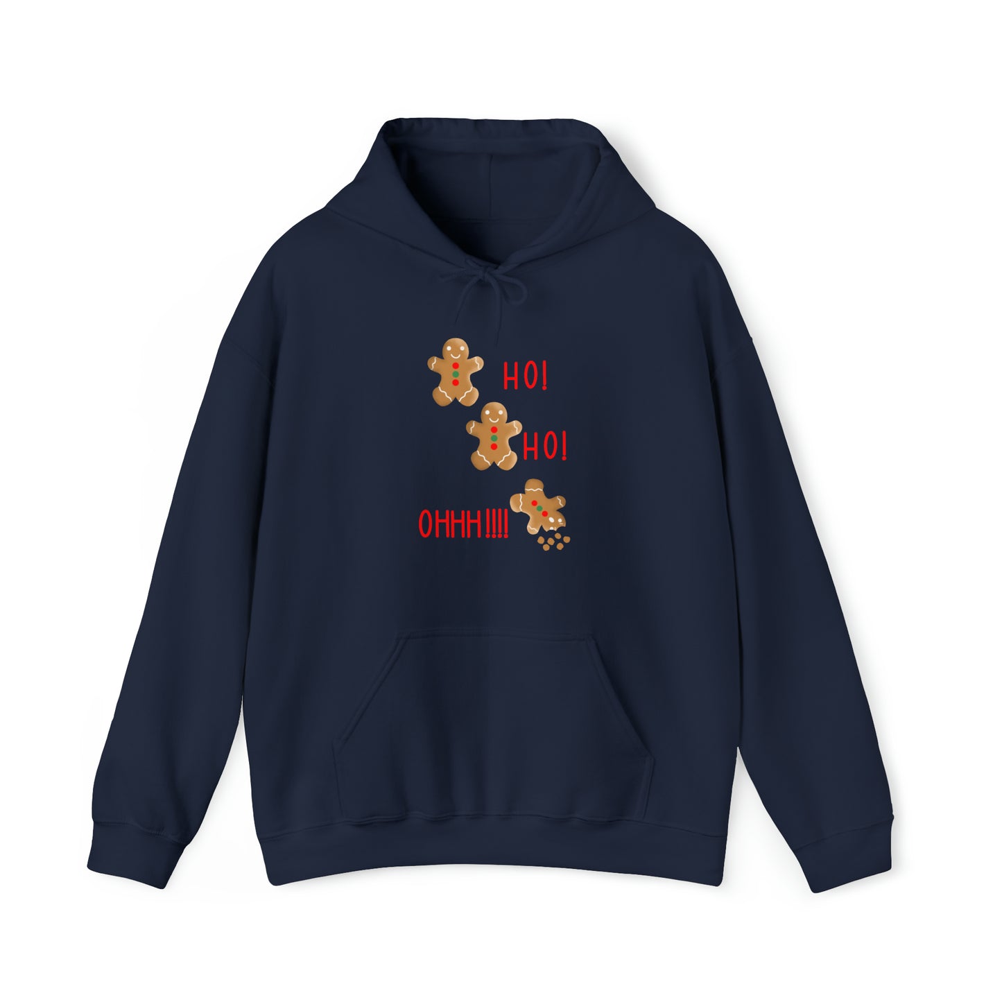 Gingerbread Men & Hearts Unisex Heavy Blend™ Hooded Sweatshirt