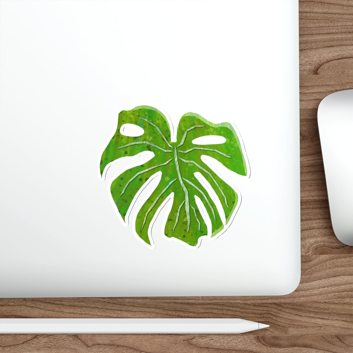 Monstera Leaf Die-Cut Stickers