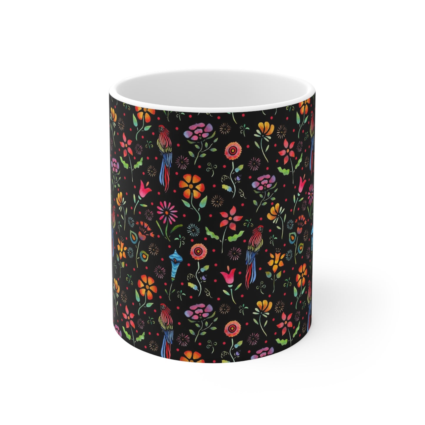 Frida Flowers Ceramic Mug 11oz