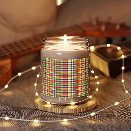 Very Merry Plaid Scented Candles, 9oz