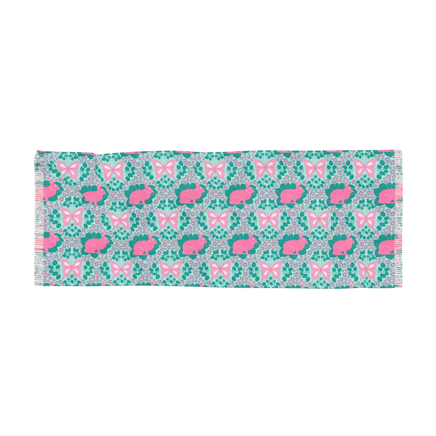 Bunnies & Butterflies Lightweight Scarf