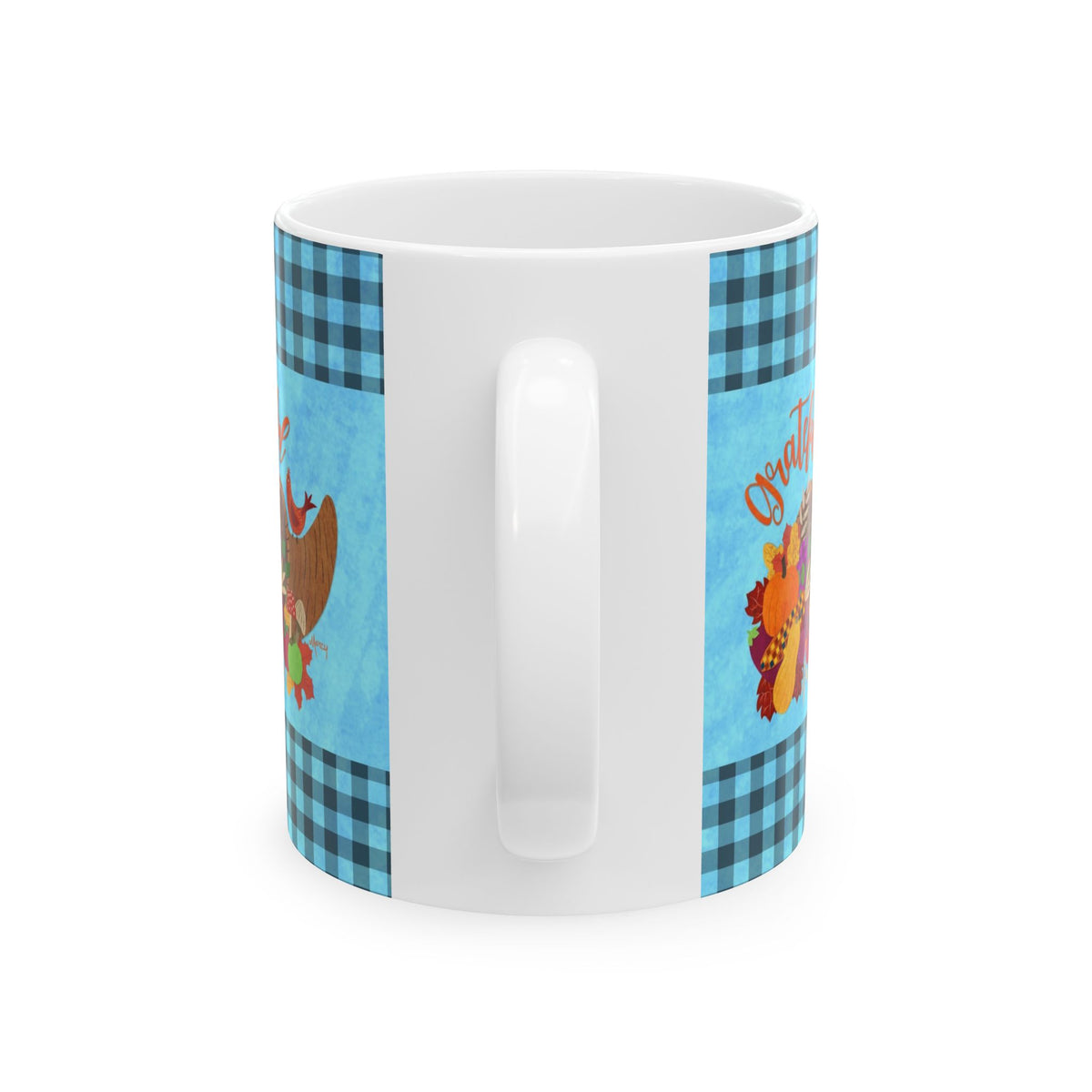 Cornucopia Collage Ceramic Mug 11oz & 15oz
