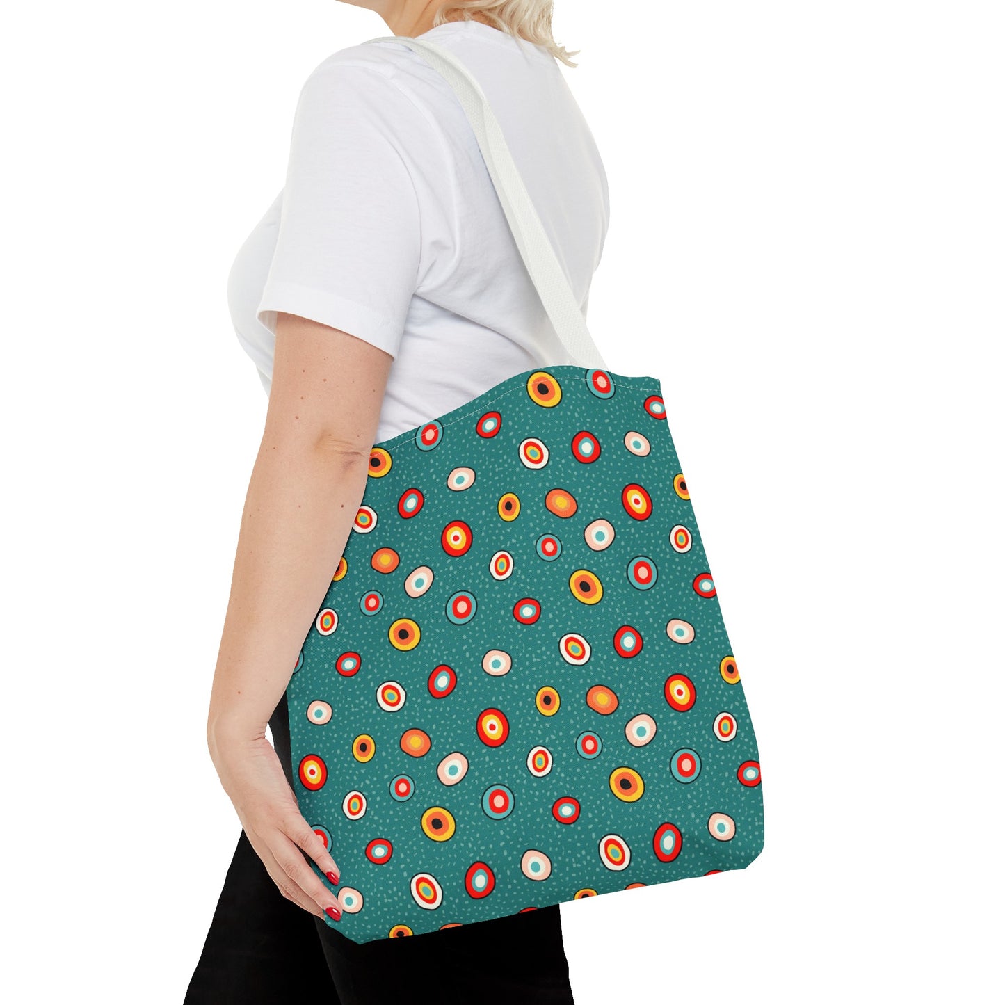 Funky Circles Tote Bag