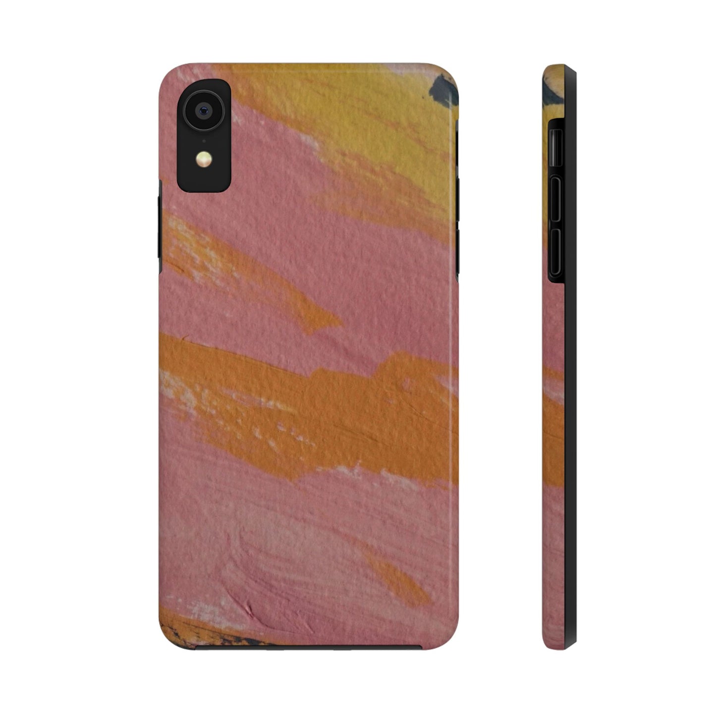 Abstract Pastel Pink Tough Phone Cases