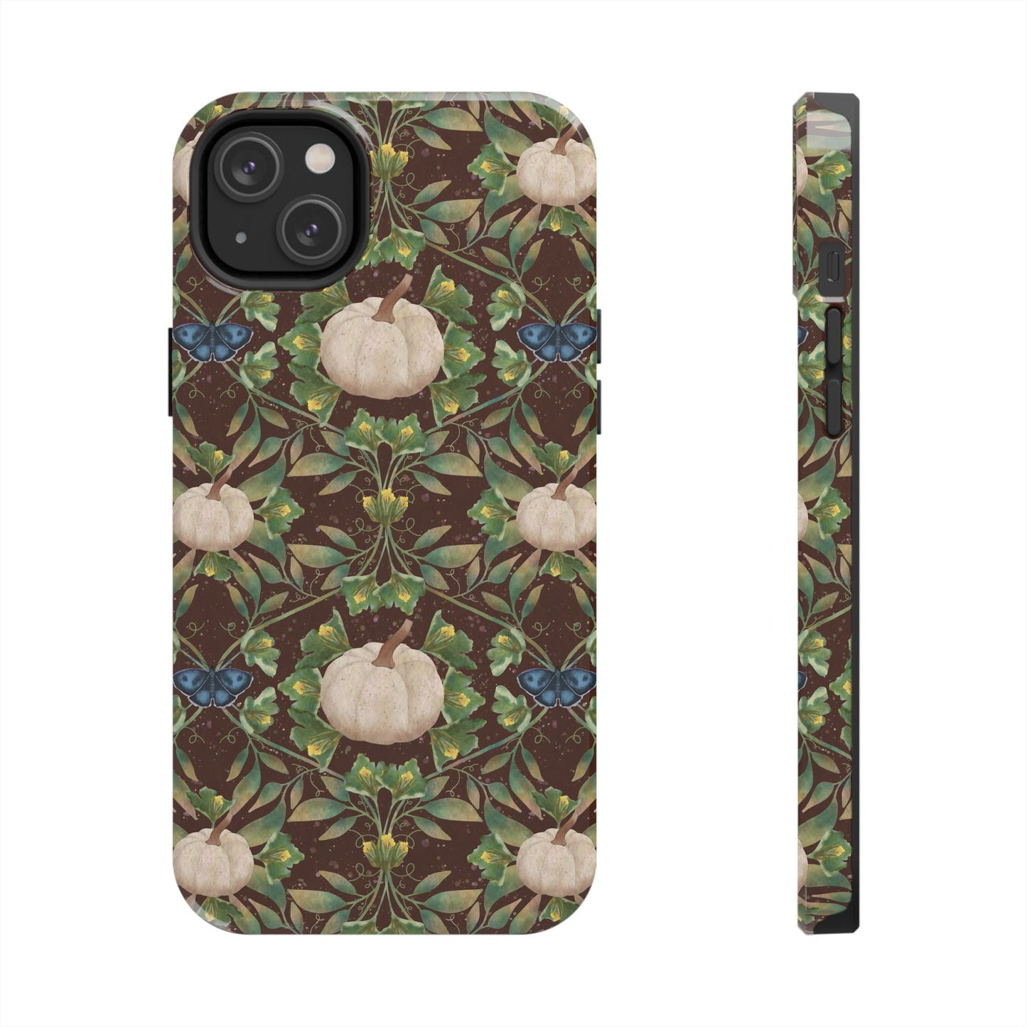 White Pumpkins Tough Phone Cases