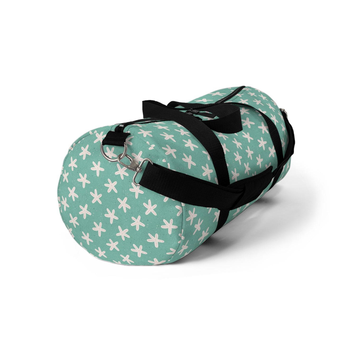 Starfish in Sea Green Duffel Bag