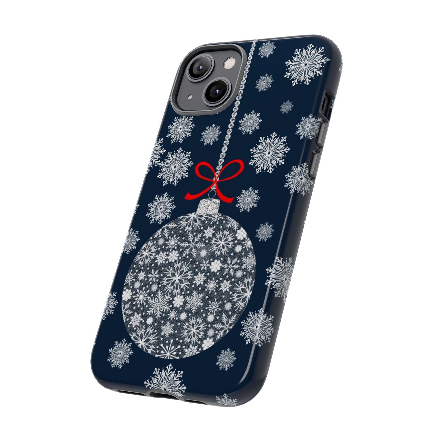 Sparkly Snowflake Bauble Tough Cases - Snowflake Bauble phone case