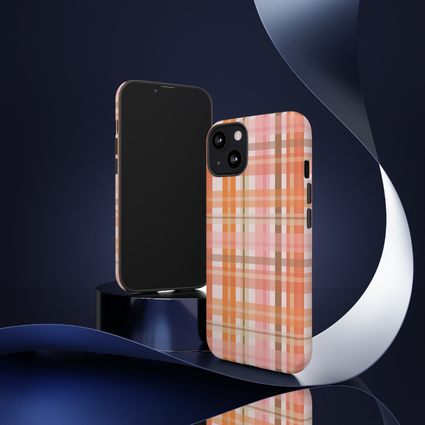 Soft Autumn Plaid Tough Cases