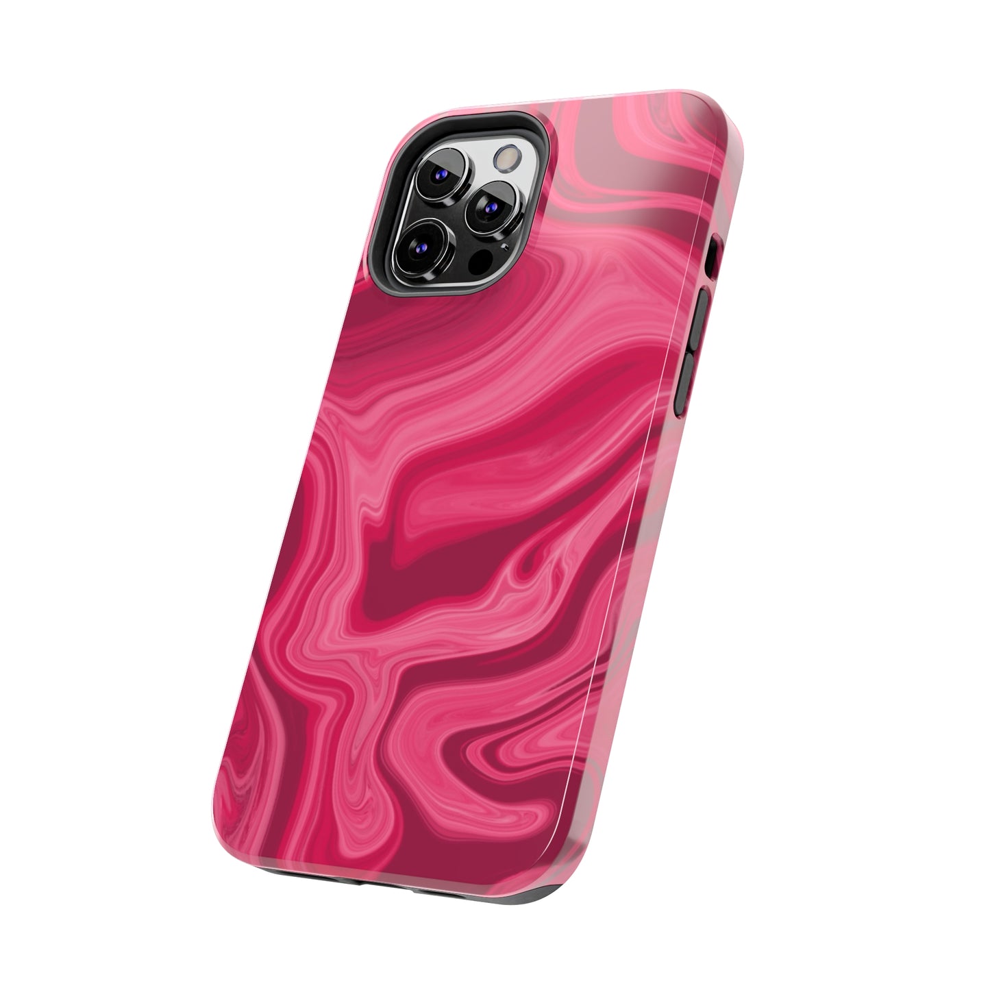 Rosy Swirls Tough Phone Cases