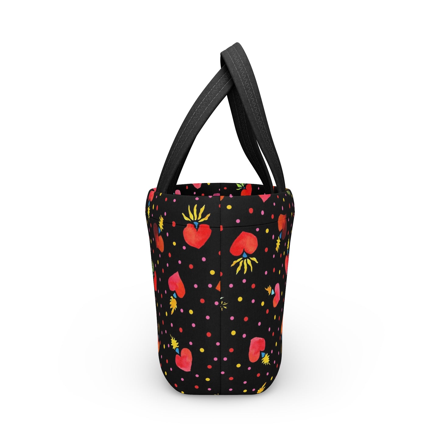 Frida Flaming Hearts Lunch Bag