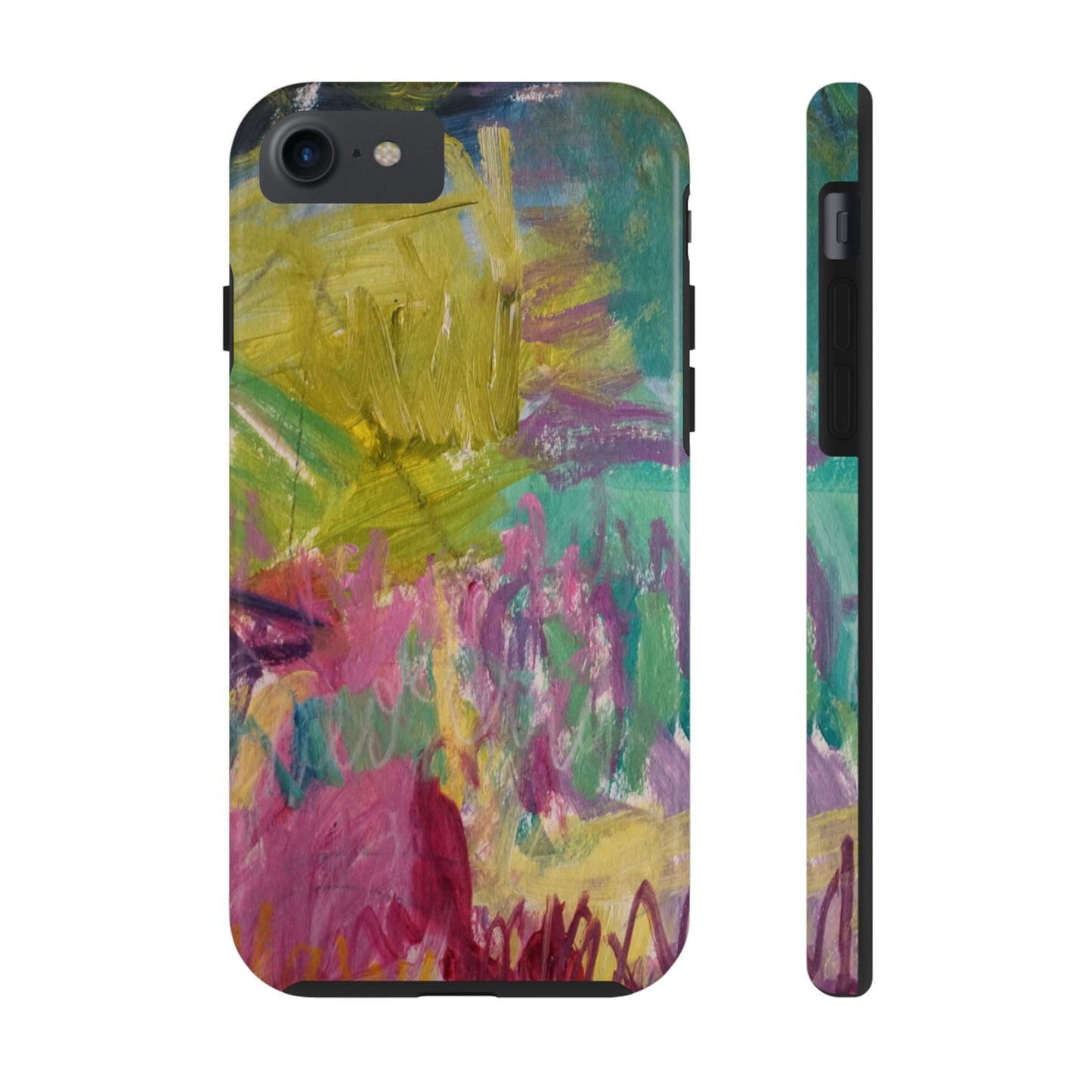 Abstract Pastel Tough Phone Cases