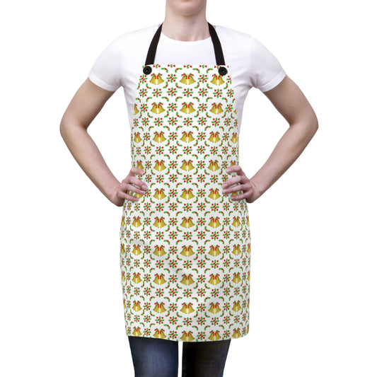 Bells and Holly Apron